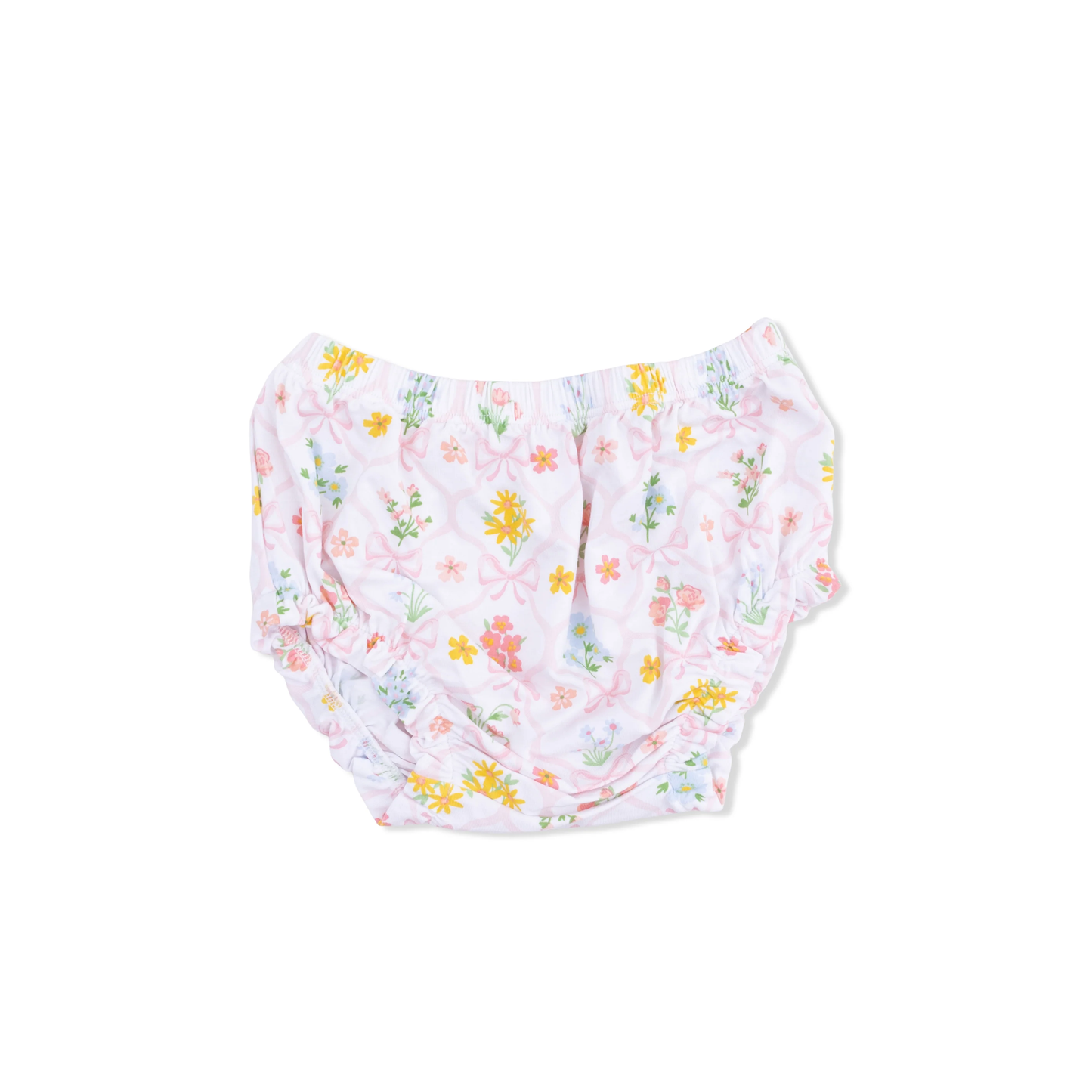 Spring Blooms Bow Trellis - Ruffly Strap Top And Bloomer - Persnickety Shop