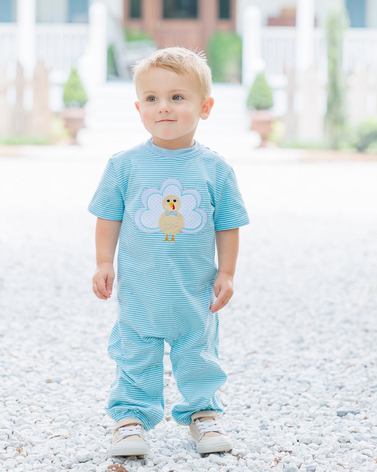 Jellybean by Smock Candy Give Thanks Romper
