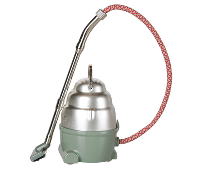 Maileg Vacuum cleaner, Mouse - Dark mint