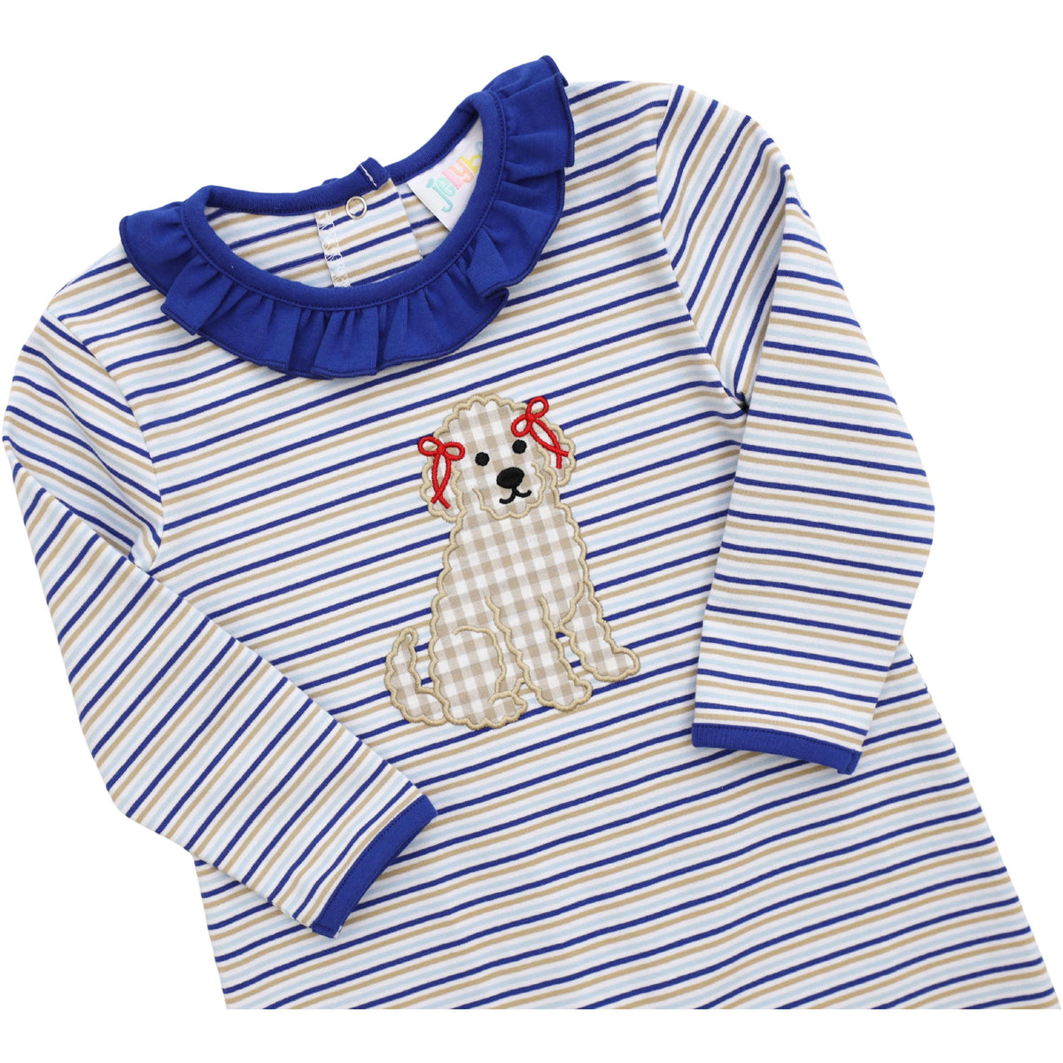 JellyBean by Smock Candy Doodle Days Ruffle Romper