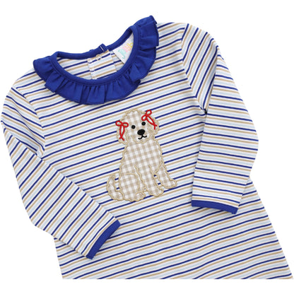 JellyBean by Smock Candy Doodle Days Ruffle Romper