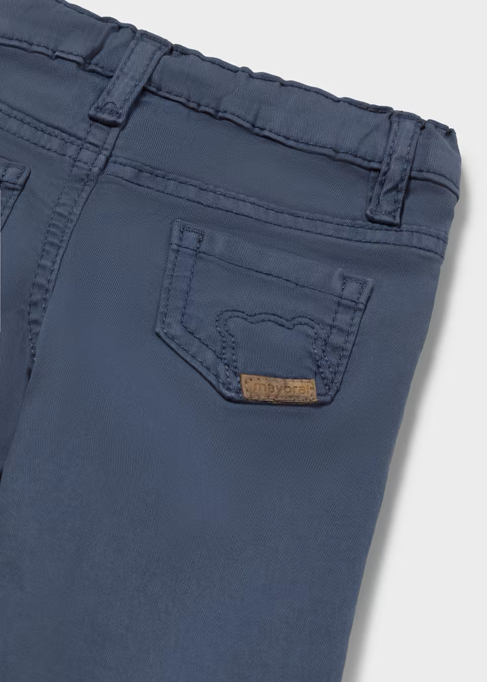 Mayoral Baby Boy Indigo Twill Trousers