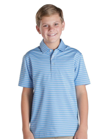 Simply Southern Boy Polo Stripe- Spring - Persnickety Shop