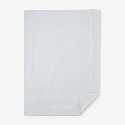 ELEGANT BABY PALE BLUE SOFIA + FINN KNIT BABY BLANKET