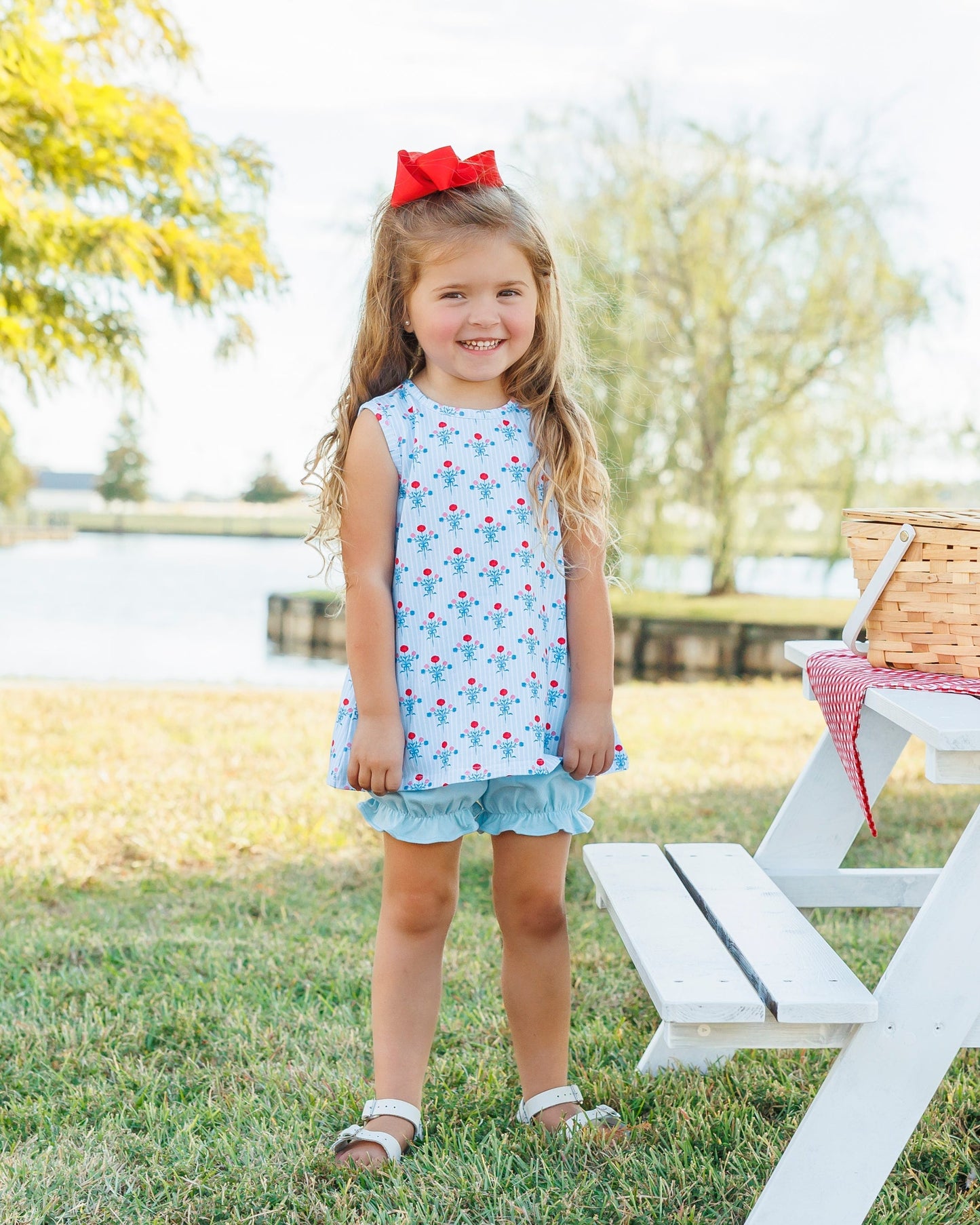 Jellybean Liberty Blooms Bloomer Set