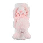 Bow Bunny Swaddle And Rattle - Persnickety Shop