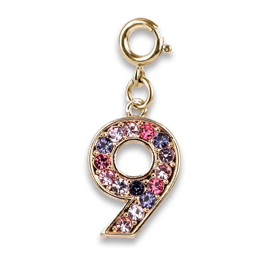 CHARM IT® Gold Pink Multi 9 Charm