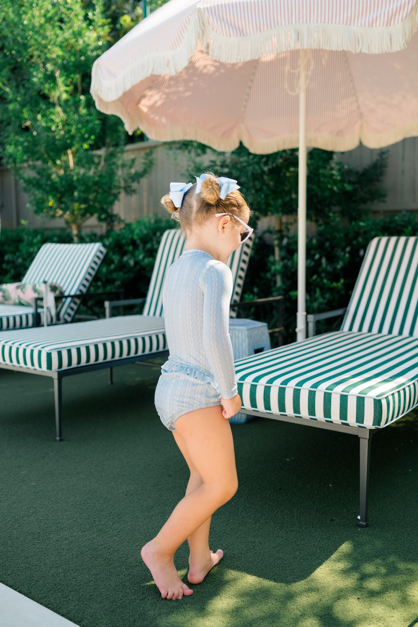 The Proper Peony-  Rosemary Rash Guard Set - Persnickety Shop