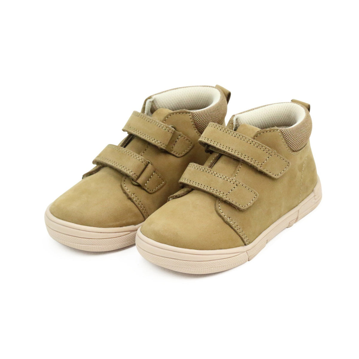 L'Amour SHOES  | BOYS OTIS MID-TOP DOUBLE VELCRO LEATHER SNEAKER