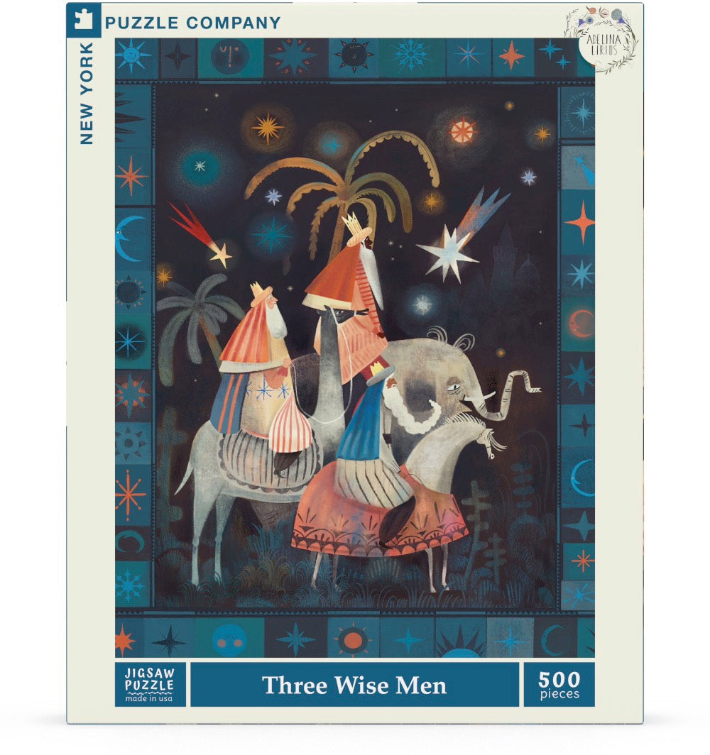 Three Wise Men 500 Piece Jigsaw Puzzle - Persnickety Shop