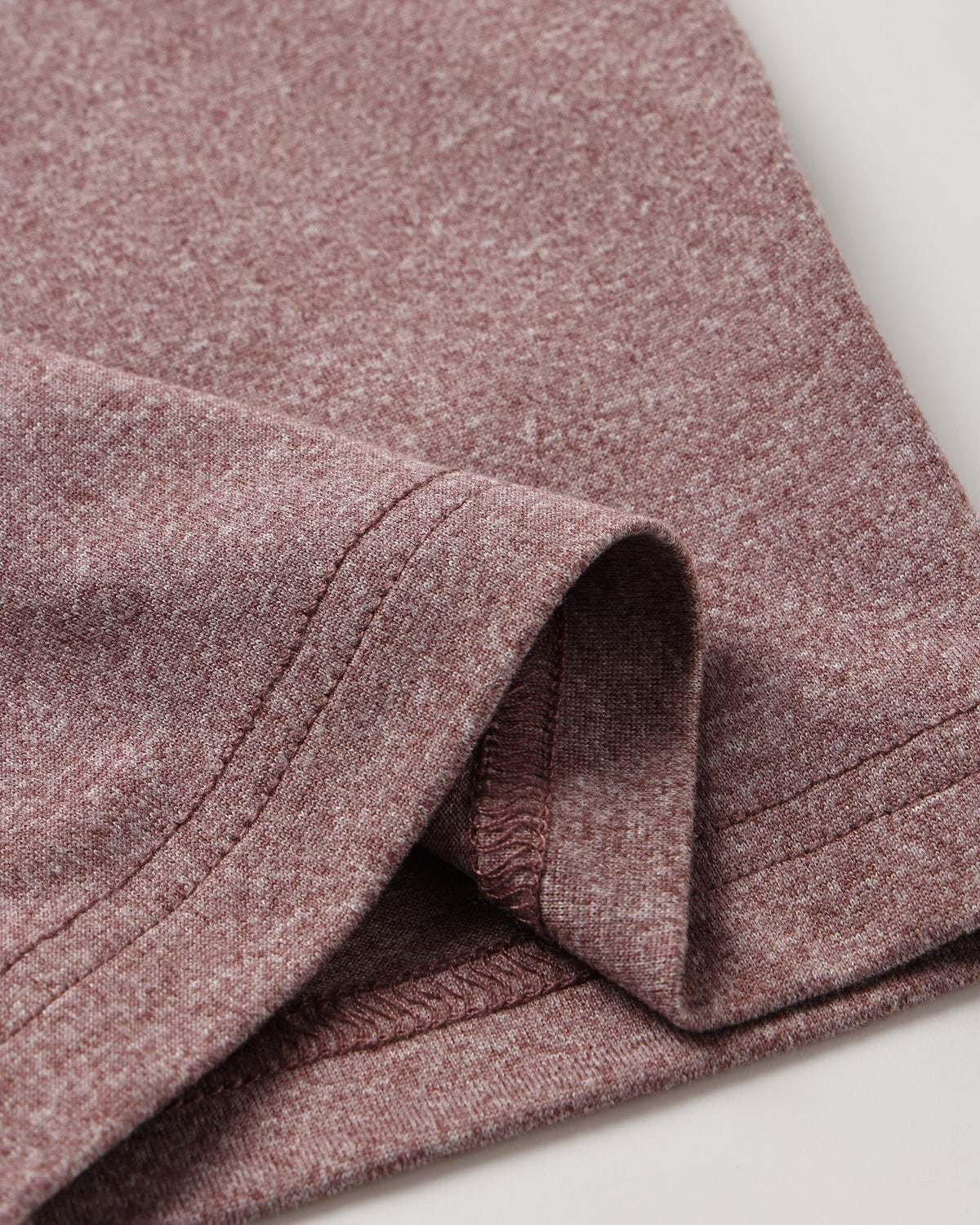 RYLEE + CRU OCEANSIDE TECH SHORT HEATHERED MULBERRY