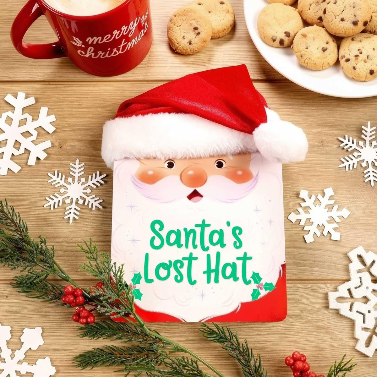 Santa's Lost Hat (Whose Hat) by Grace Baranowski (Author), Kathrin Fehrl (Illustrator) Format: Board book