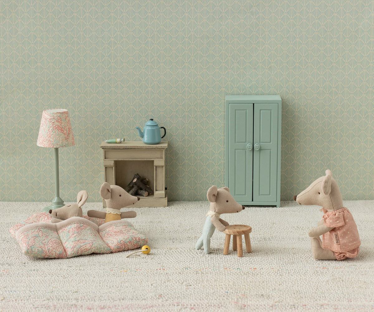Maileg Triplets, Baby Mice In Matchbox