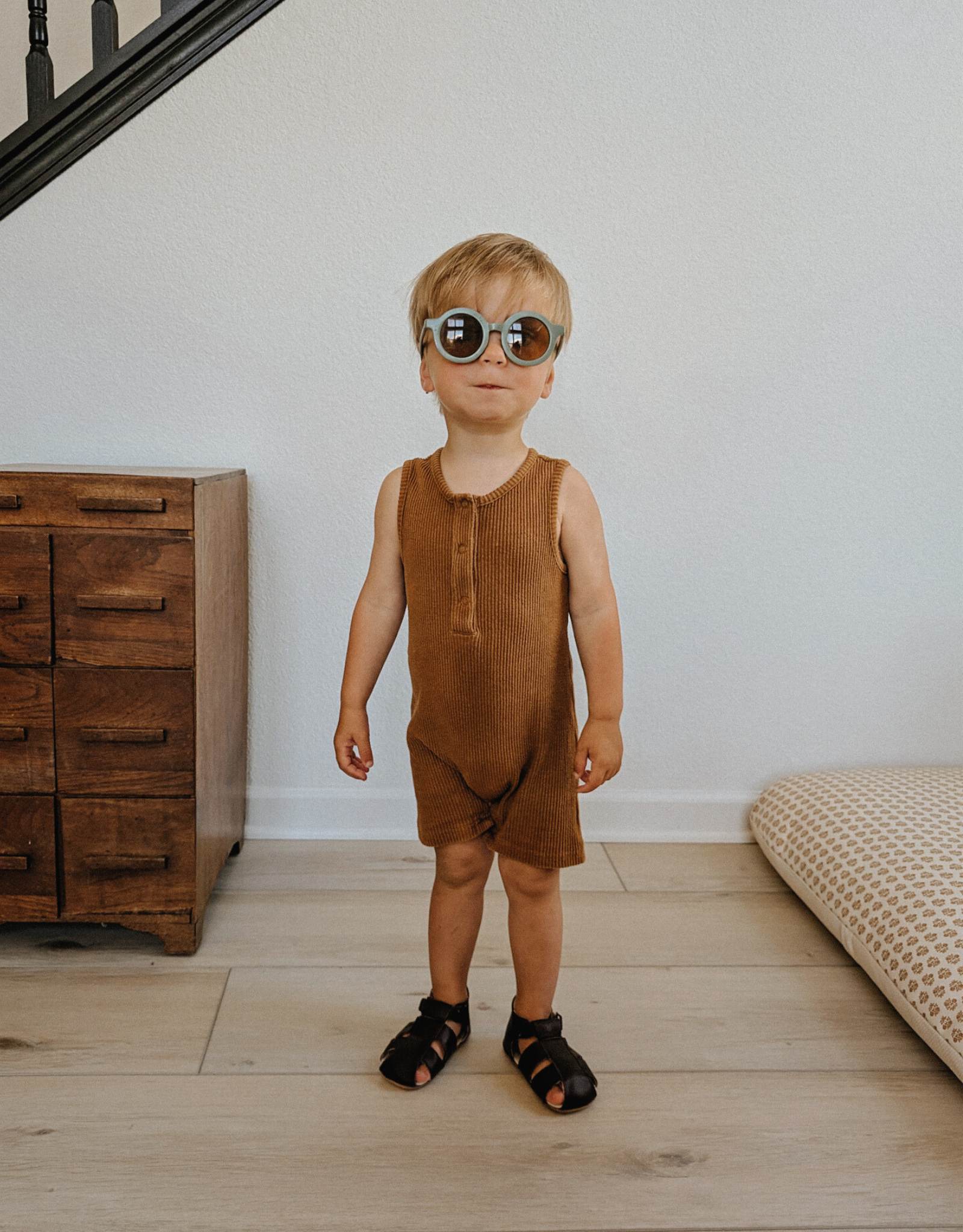 Robeez- Matthew First Kicks Navy - Persnickety Shop