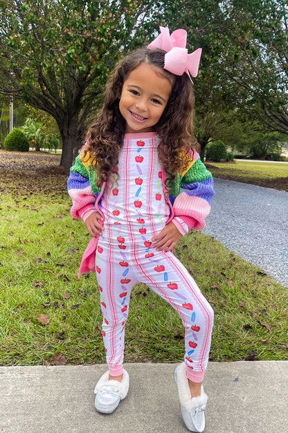 Wee Ones Mini Grosgrain Hair Bow Scalloped Edge Cranberry Garnet - Persnickety Shop