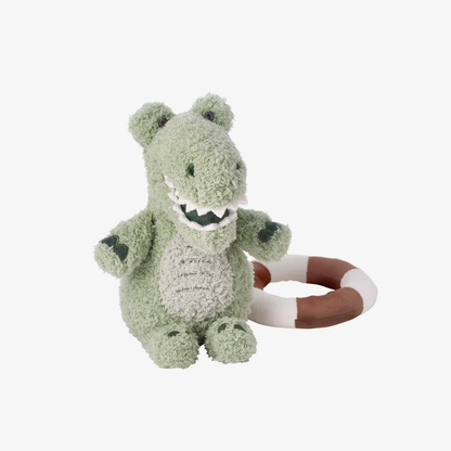 ALLIGATOR PLUSH TOY WITH SAFETY PRESERVER