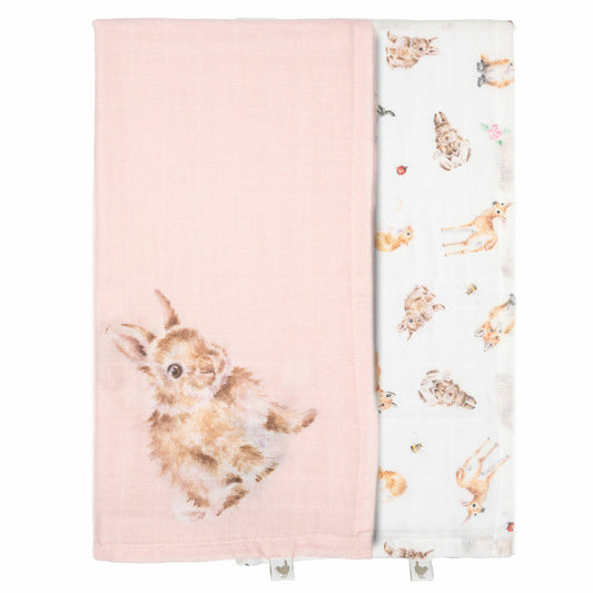 'LITTLE FOREST' WOODLAND ANIMAL MUSLIN GIFT SET - Persnickety Shop