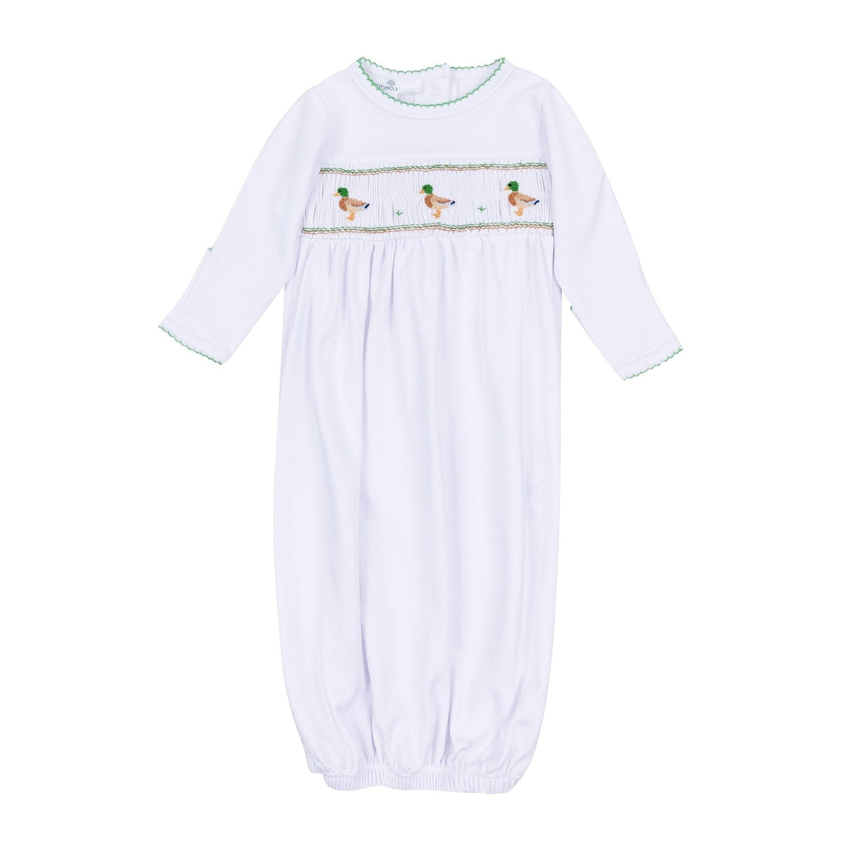Magnolia Baby Mallard Moments Smocked Gown