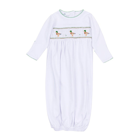 Magnolia Baby Mallard Moments Smocked Gown