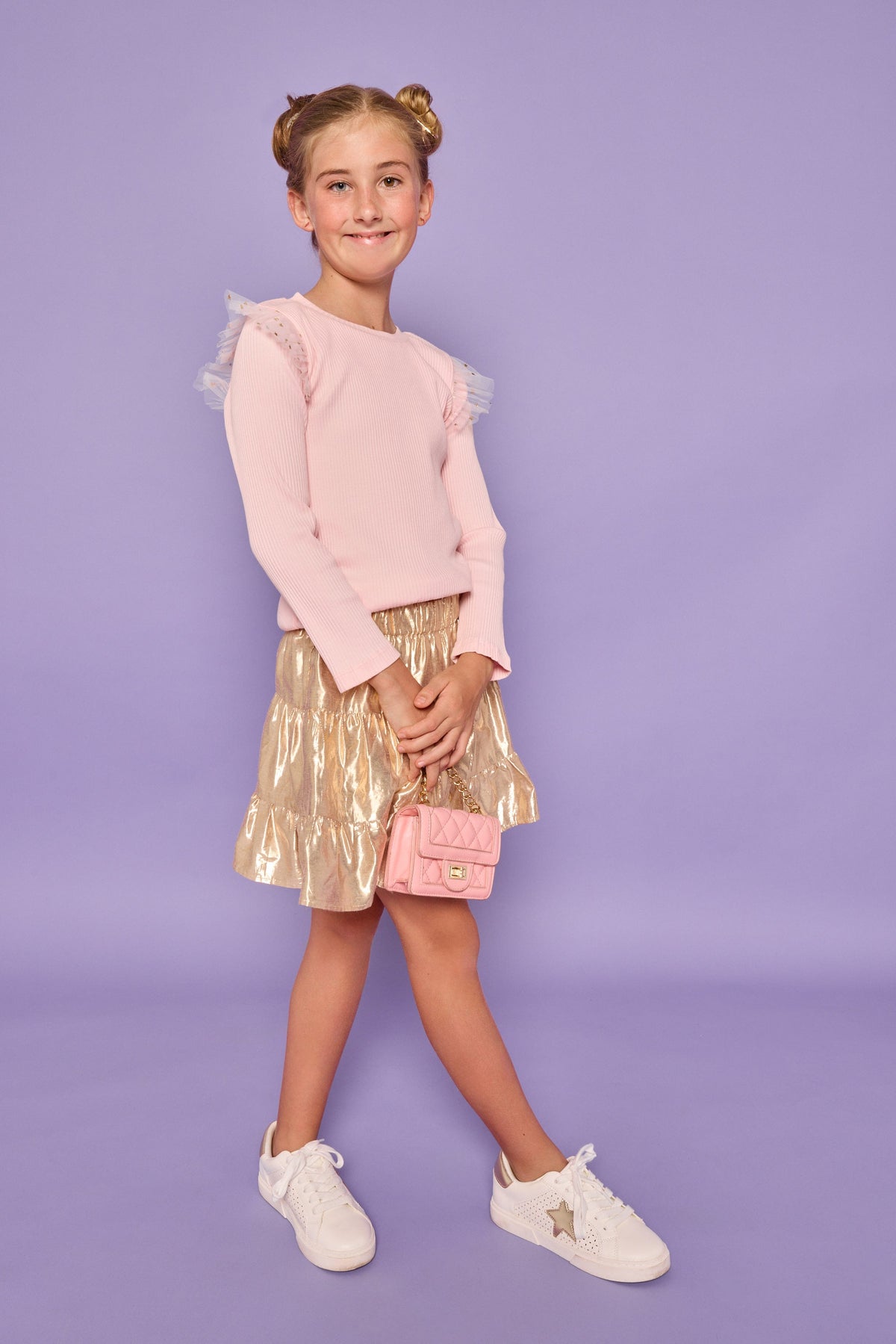 Bisby BB Skort - Gilt