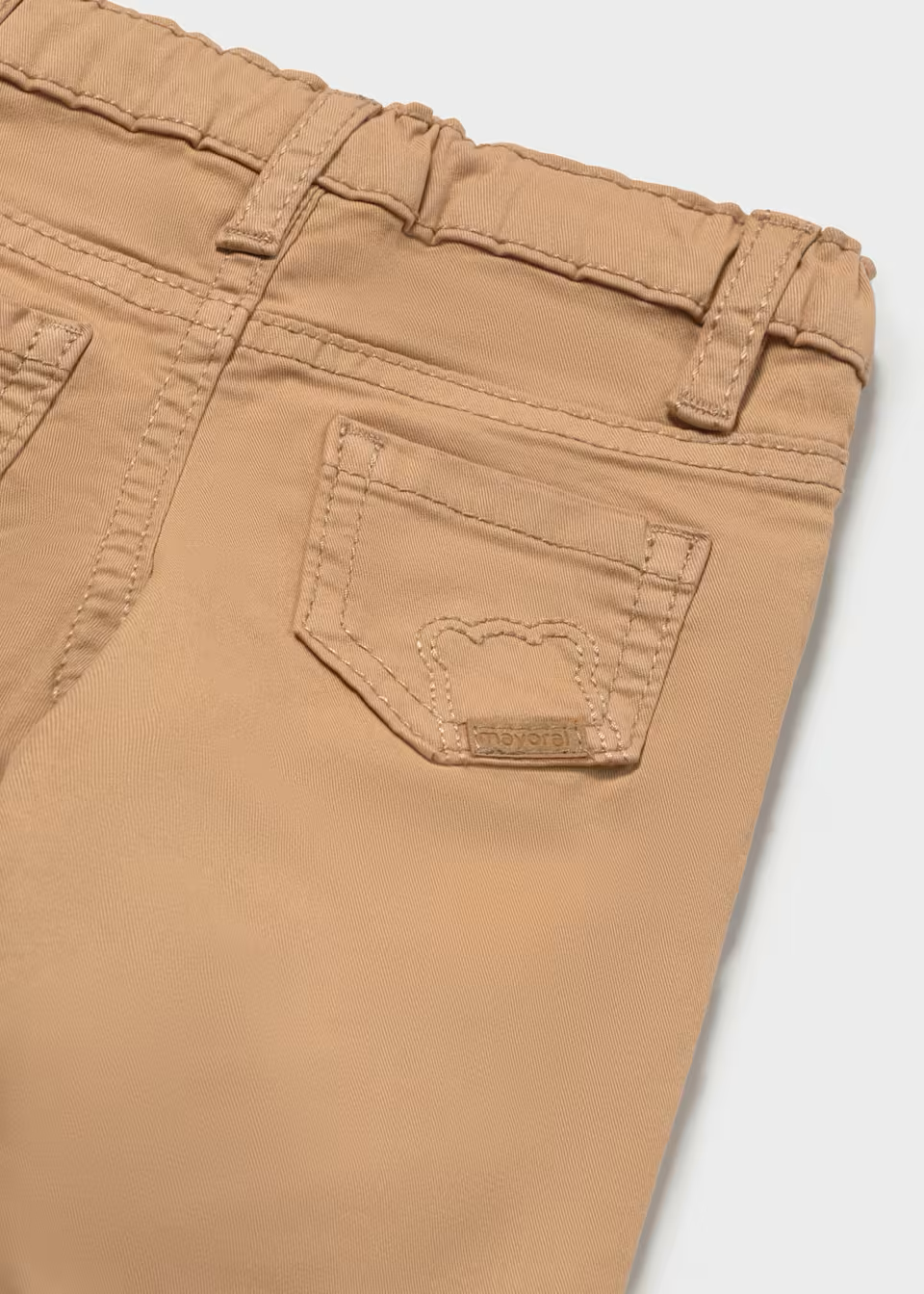 Mayoral Baby Boy Caramel Twill Trousers
