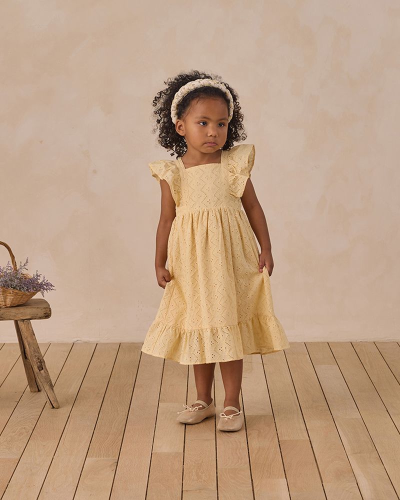 LUCY DRESS LEMON - Persnickety Shop