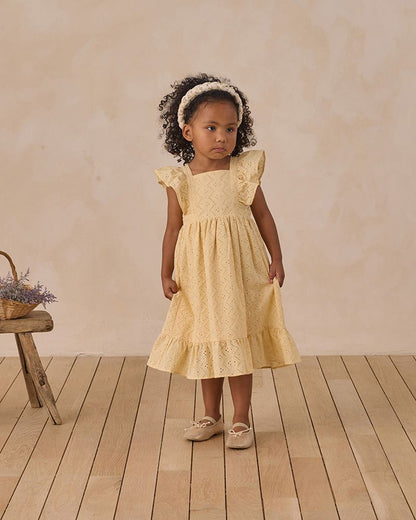 LUCY DRESS LEMON - Persnickety Shop