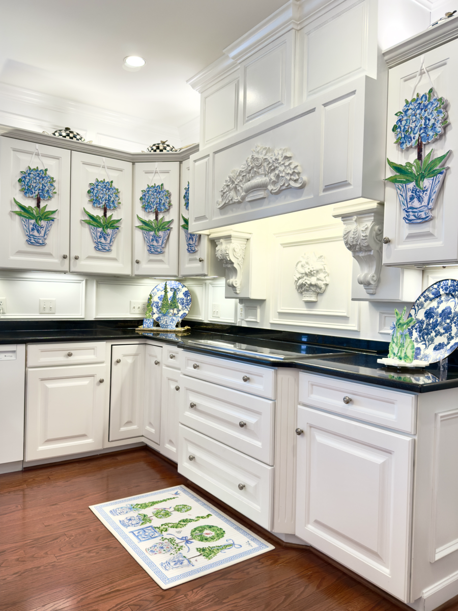 The Round Top Collection Rosanne Beck Blue Hydrangea - Persnickety Shop