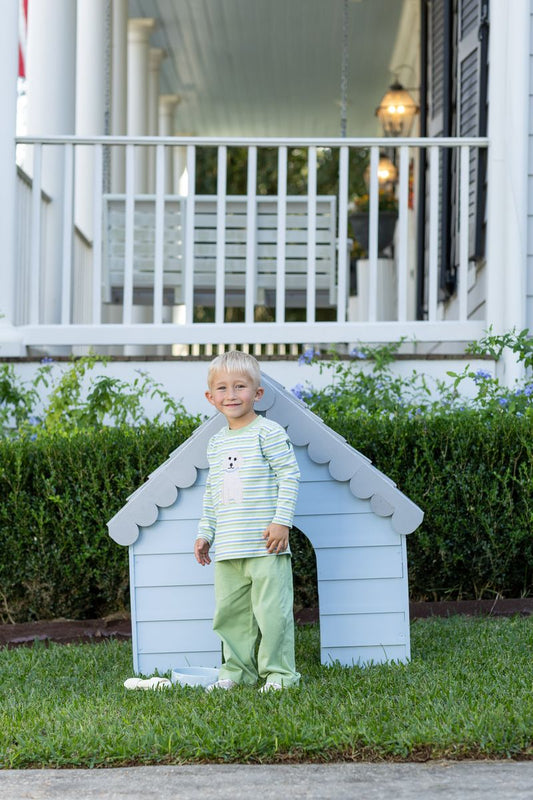 Trotter Street Kids Boy Puppy Pant Set