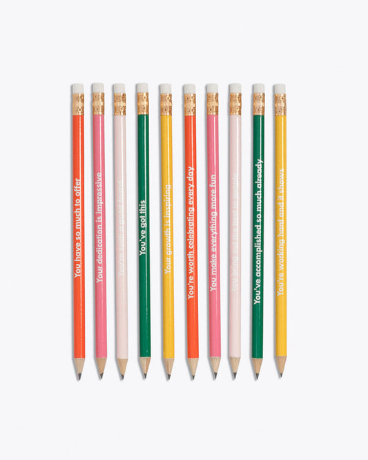 WRITE ON! PENCIL SET - COMPLIMENTS BAN.DO