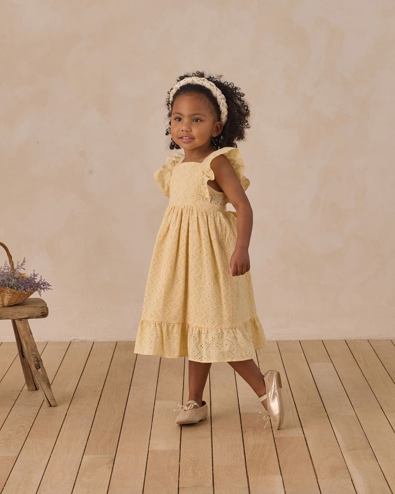 LUCY DRESS LEMON - Persnickety Shop