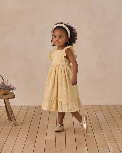 LUCY DRESS LEMON - Persnickety Shop