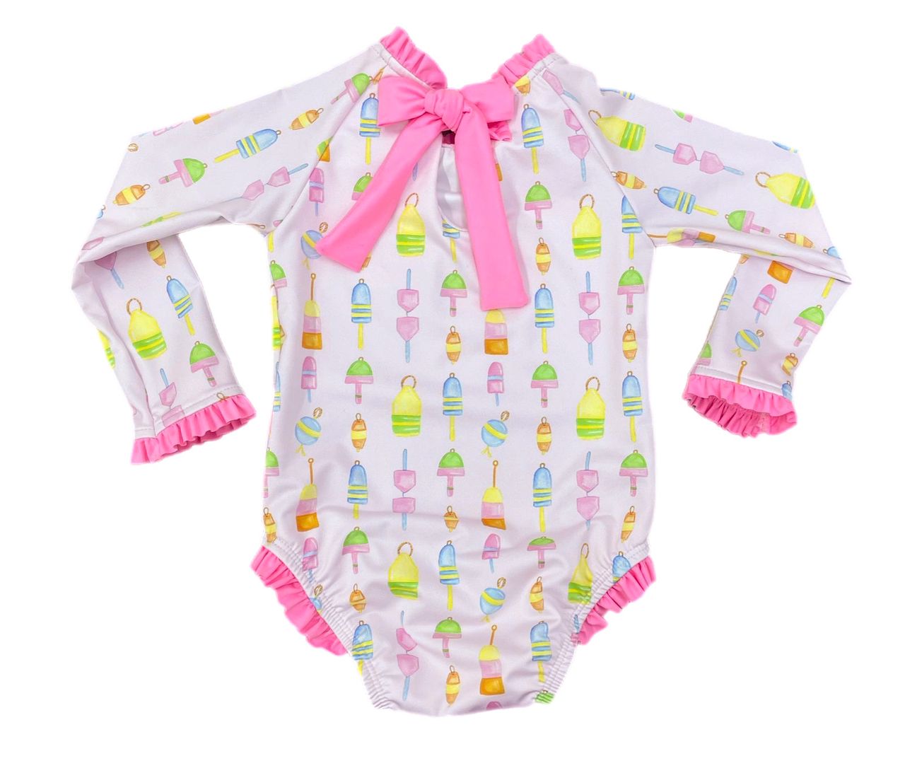 Leighton One Piece Girl's Rash Guard Swim- Fishing - Persnickety Shop