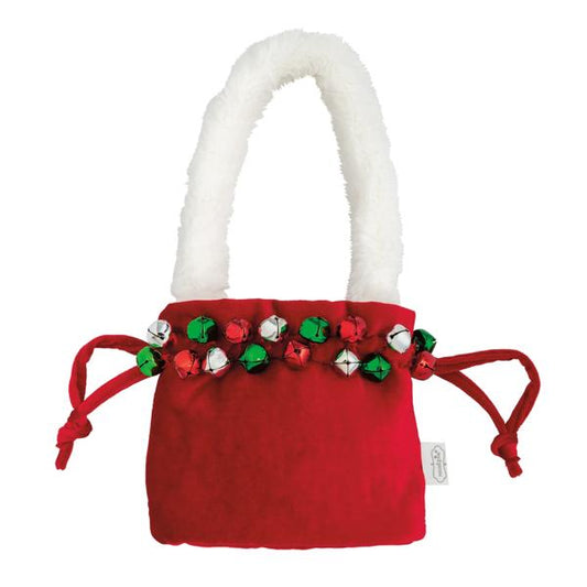 WHITE JINGLE BELL PURSE (Copy)