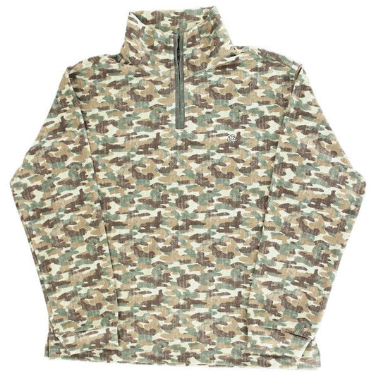 Bailey Boys Performance Half Zip - Camo - Persnickety Shop