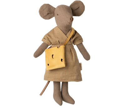 Maileg NEW Mum mouse - Light brown