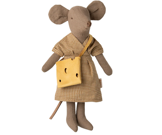 Maileg NEW Mum mouse - Light brown