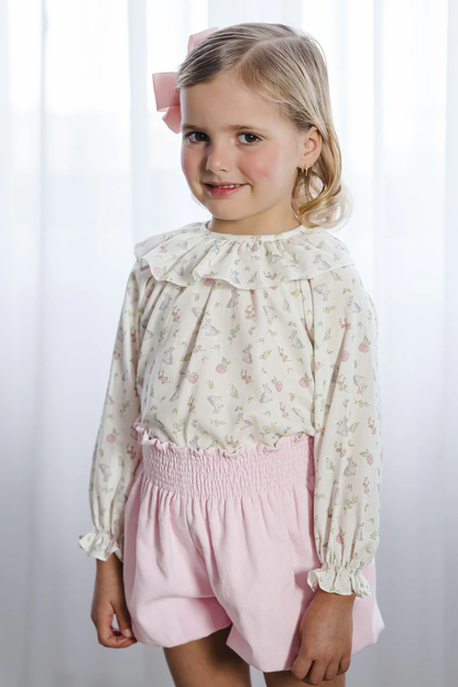 Sal & Pimenta Marshmallow Bunnies Bubbly Shorts and Top Set - Persnickety Shop