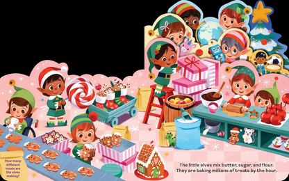 It's Time for Christmas: A lush multi-layered die cut reveal celebrating Christmas