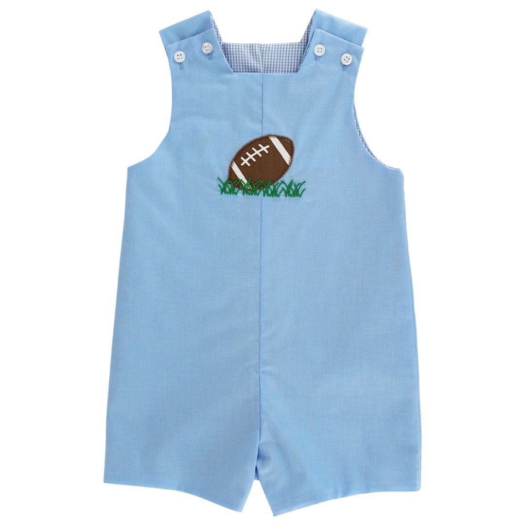 Bailey Boy TINY TOUCHDOWN REVERSIBLE JOHN JOHN - Persnickety Shop