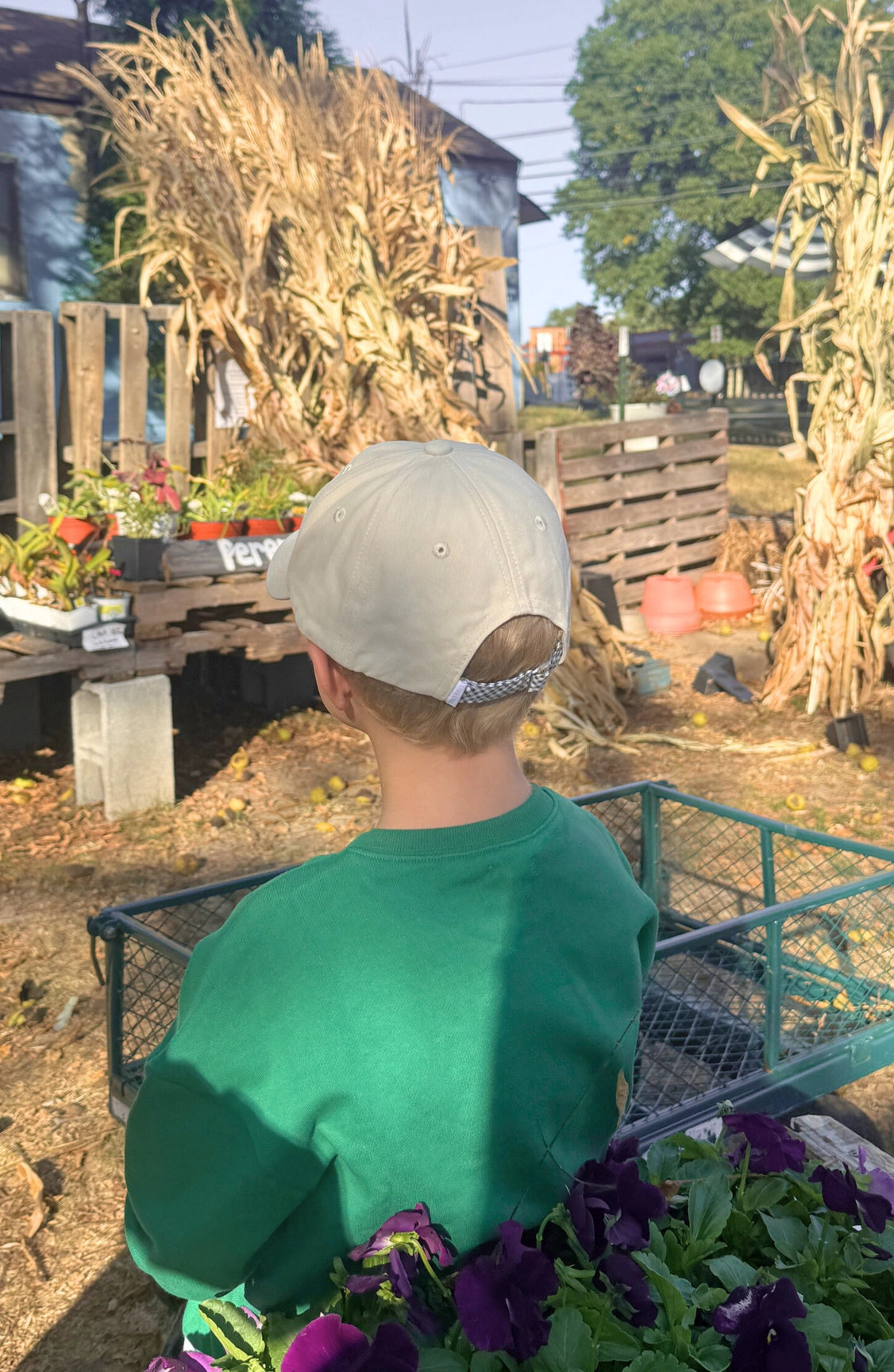 Khaki Mallard Baseball Hat Youth - Persnickety Shop