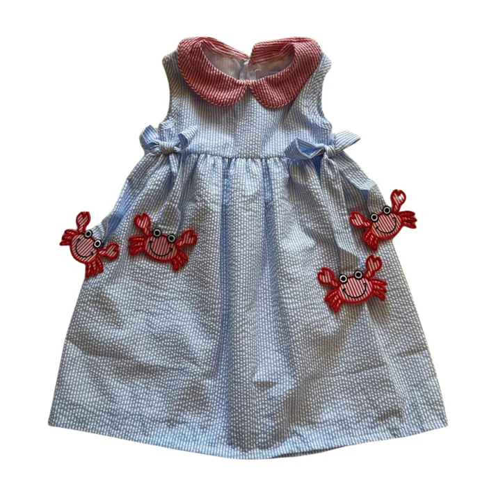 City Beautiful Crab Side Tag Dress - Persnickety Shop