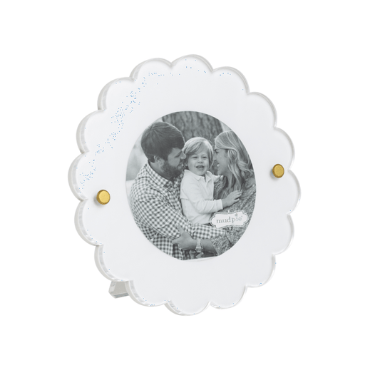 Mini White Circle Frames - Persnickety Shop
