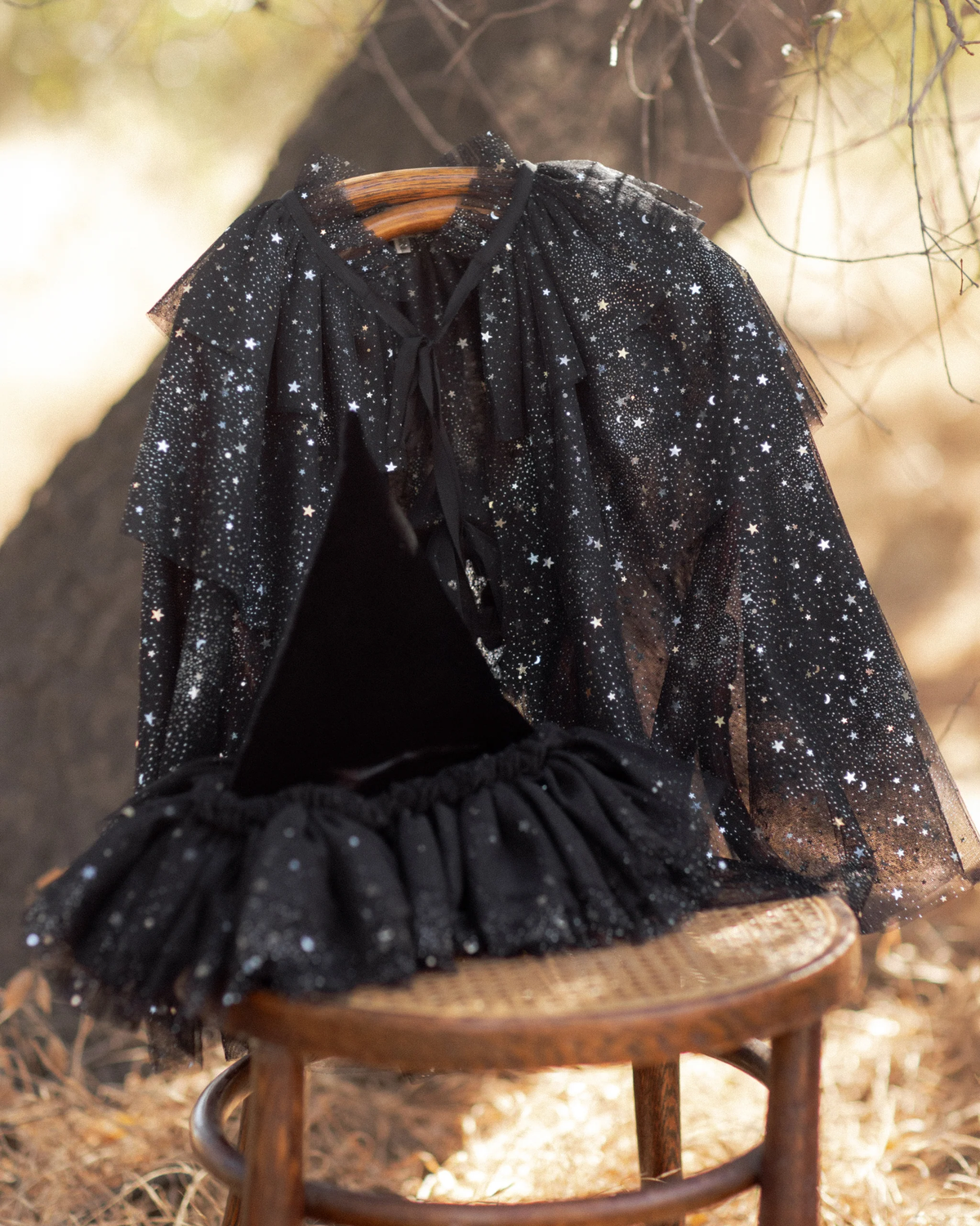 Noralee TULLE CAPE BLACK