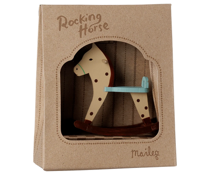 Maileg NEW Rocking horse, Mouse - Spotted