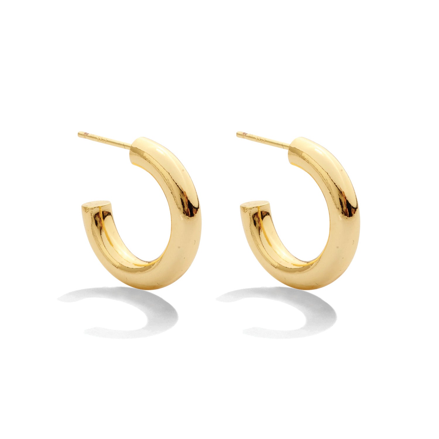 The Perfect Hoop Earrings Gold SMALL - Persnickety Shop