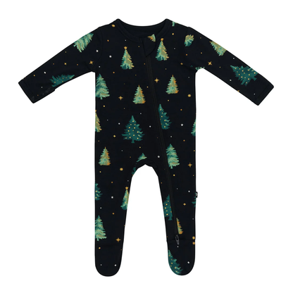 Kyte Baby Zippered Footie in Twinkle Tree - Persnickety Shop