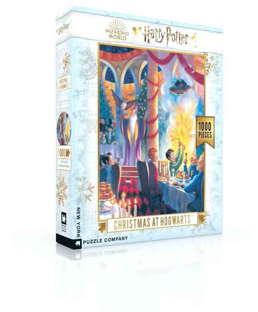 CHRISTMAS AT HOGWARTS-1000 PIECE JIGSAW PUZZLE - Persnickety Shop