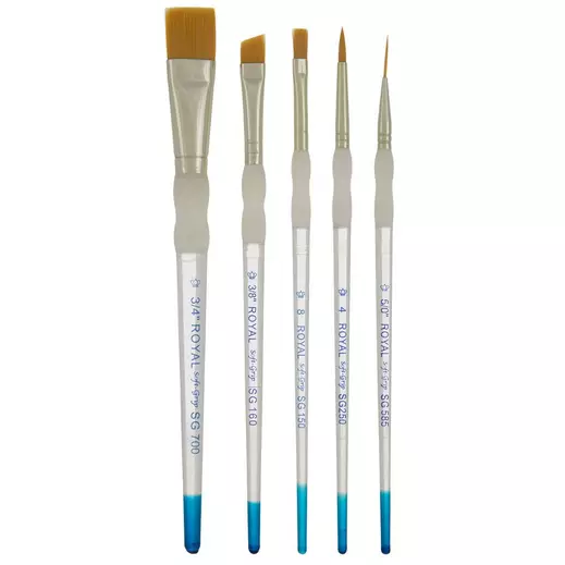 Watercolor paintbrush set 5 piece