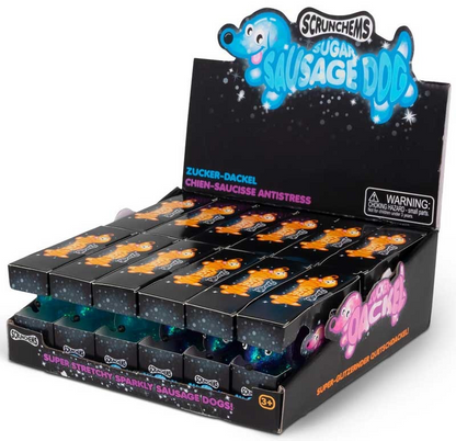 Scrunchems Sugar Sausage Dog Squishy Fidget Toy